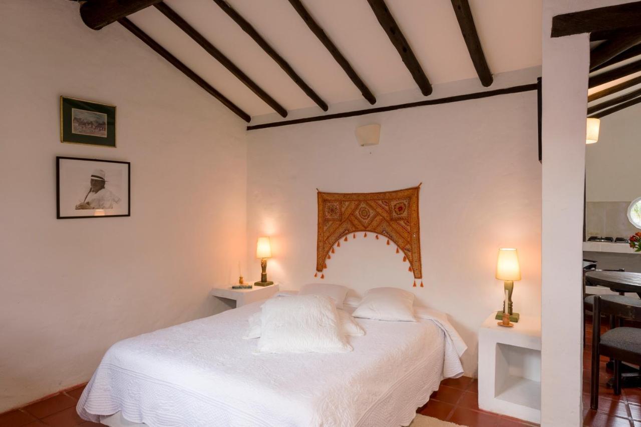 Affittacamere Hacienda Flamingo Villa de Leyva Esterno foto