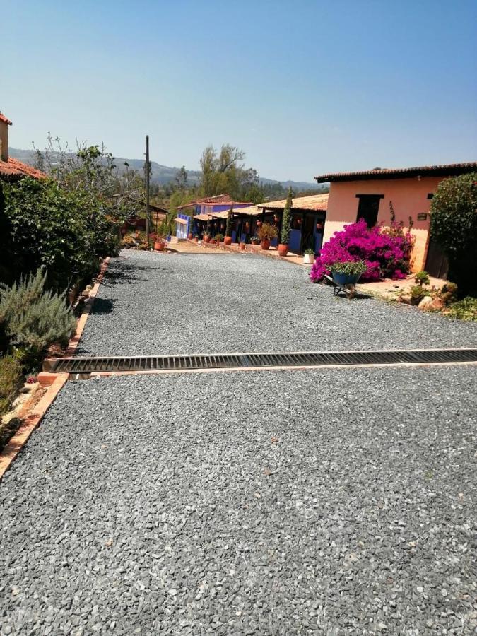 Affittacamere Hacienda Flamingo Villa de Leyva Esterno foto