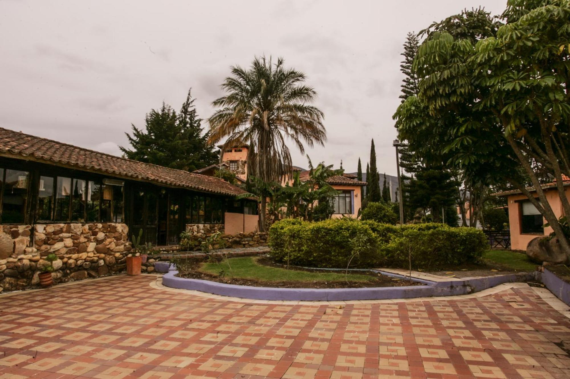 Affittacamere Hacienda Flamingo Villa de Leyva Esterno foto