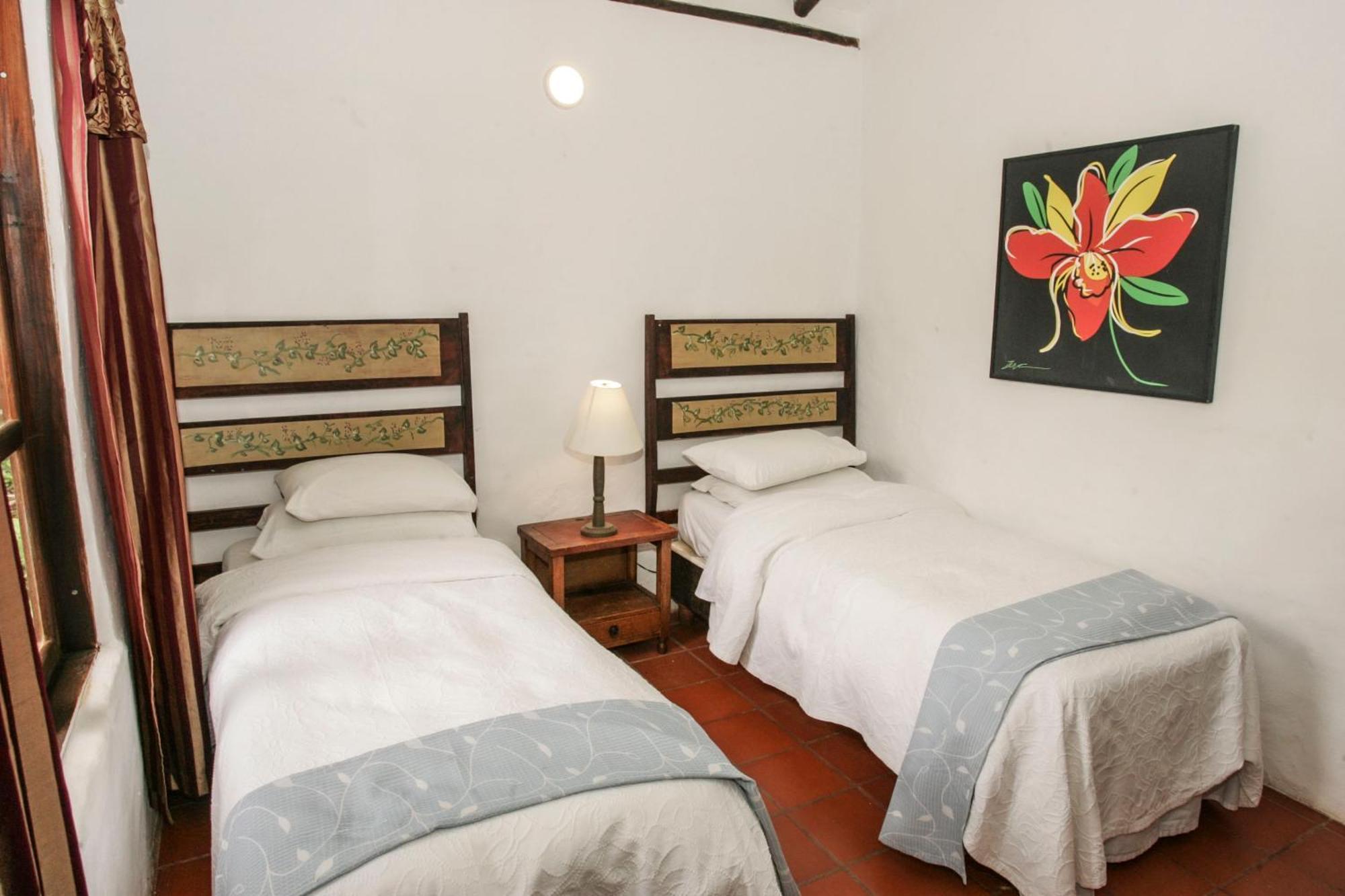 Affittacamere Hacienda Flamingo Villa de Leyva Esterno foto