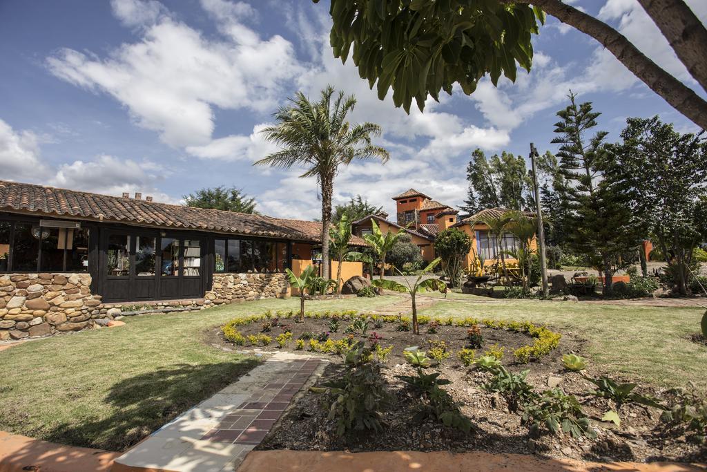 Affittacamere Hacienda Flamingo Villa de Leyva Esterno foto
